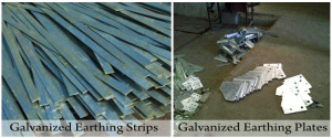Galvanized - Earthing Strps & Plates